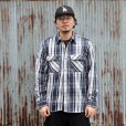 画像1: ジェラード　JELADO UNION WORKER SHIRT REGULER LENGTH[PRUNE] JP12108 (1)