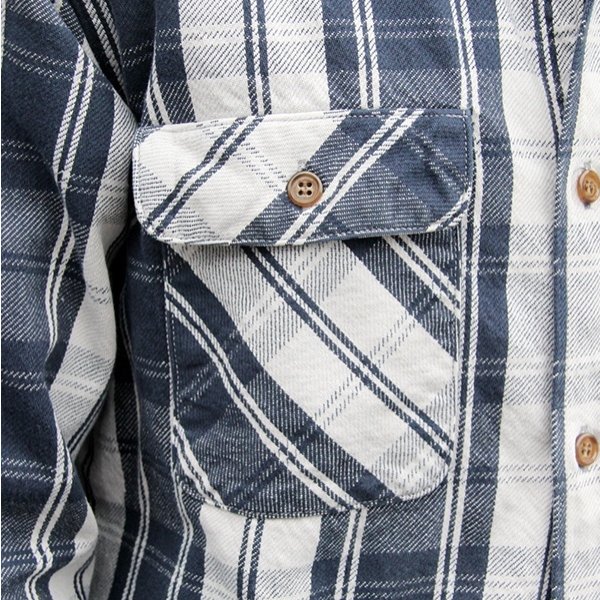 画像4: ジェラード　JELADO UNION WORKER SHIRT REGULER LENGTH[PRUNE] JP12108