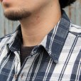 画像2: ジェラード　JELADO UNION WORKER SHIRT REGULER LENGTH[PRUNE] JP12108 (2)