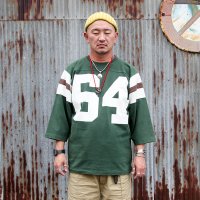 JACKSON MATISSE　ジャクソンマティス　 "64 FOOTBALL TEE" [ GREEN]