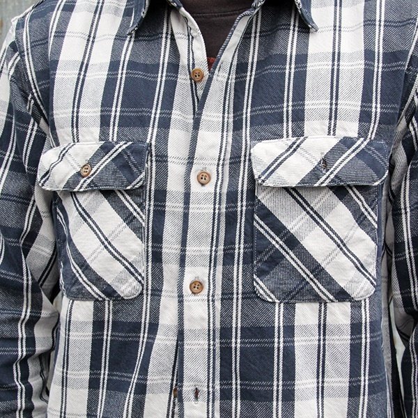 画像3: ジェラード　JELADO UNION WORKER SHIRT REGULER LENGTH[PRUNE] JP12108