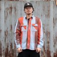 画像1: ジェラード　JELADO UNION WORKER SHIRT REGULER LENGTH[APPLECOT] JP12109 (1)