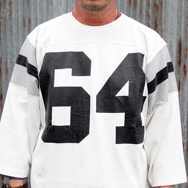画像2: JACKSON MATISSE　ジャクソンマティス　 "64 FOOTBALL TEE" [ OFF]