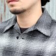 画像2: ウエストライド 長袖ワークシャツ WEST RIDE NAVY WORK SHIRTS[BLACK]   (2)