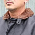 画像2: ウエアハウス  　WAREHOUSE  ” N-1 WINTER JACKET(BLUE JUNGLE CLOTH) NAVY BLUE (NXss-23181) プリント有”　[NAVY]  Lot 2181 (2)