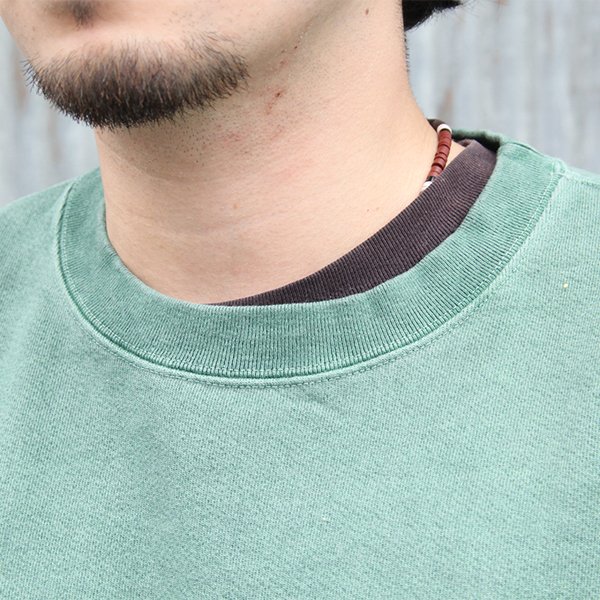 画像2: グッドオン　GOODON  ”ROUGH CREW SWEAT"[P-DK.GRN ]
