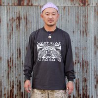 ウエストライド　WESTRIDE　 "VINTAGE PRINT LONG TEE: 25-01" [BLACK] 