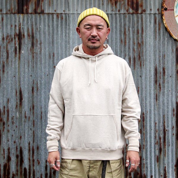 画像1: ウエアハウス  WAREHOUSE  Lot 450 -2NEEDLE HOOD-[OAT]