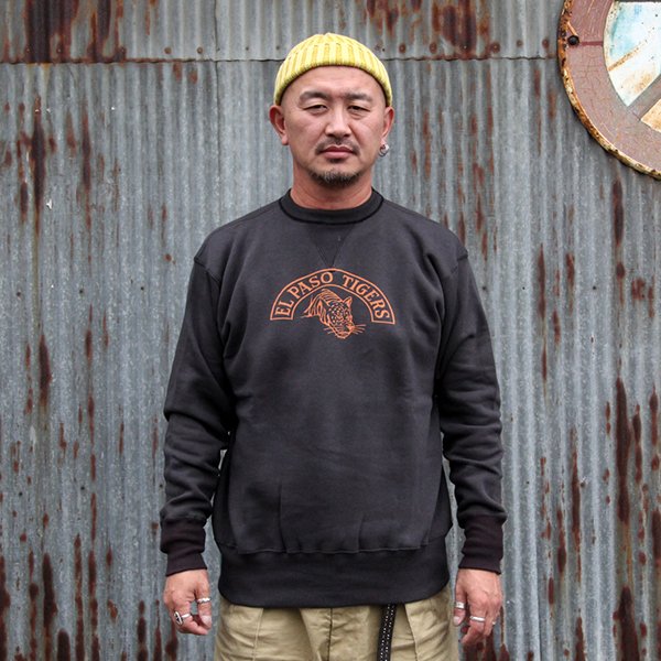 画像1: ウエアハウス  WAREHOUSE SET IN FREEDOM SWEAT Lot 403 -EL PASO-[D,NVY]