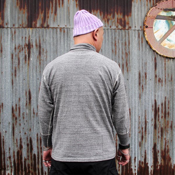 画像6: DAPPERS ダッパーズ　 "Classical Turtle Neck Long Sleeve Tee Special Sewing Model " [H.GRAY] LOT1801LOT1798