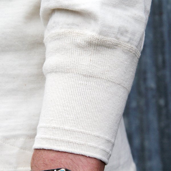画像4: DAPPERS ダッパーズ　 "Classical Turtle Neck Long Sleeve Tee Special Sewing Model " [OFF WHITE] LOT1801LOT1798