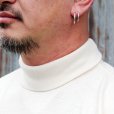 画像2: DAPPERS ダッパーズ　 "Classical Turtle Neck Long Sleeve Tee Special Sewing Model " [OFF WHITE] LOT1801LOT1798 (2)