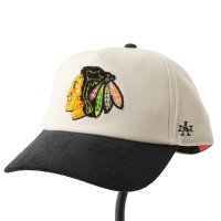 アメリカンニードル　AMERICAN NEEDLE　CAP "CHI BLACKHKS  AN” [IBLK]