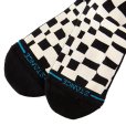 画像3: STANCE スタンス 　ソックス　" WAVE CHECK CREW" [BLK]  (3)