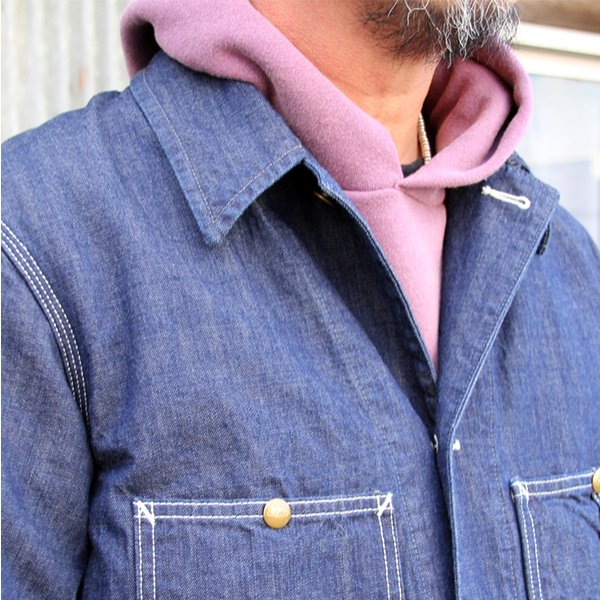 画像3: ジェラード   JELADO 　491J Coverall　[INDIGO] 【JP94491J】