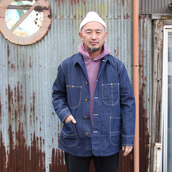 画像1: ジェラード   JELADO 　491J Coverall　[INDIGO] 【JP94491J】