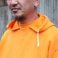 画像2: DUBBLE WORKS ダブルワークス”LOOP WHEEL AFTER HOOD SWEAT　SHIRT"[F.ORANGE]LOT86018 (2)