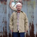 ウエアハウス  　WAREHOUSE  ” 1910S　ROSE CITY BRAND MACKINAW JACKET”　[KHAKI]  Lot 2203