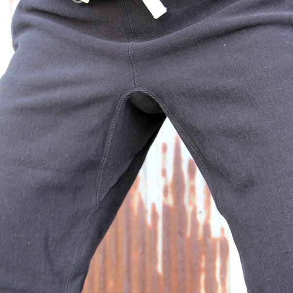 画像7: ウエストライド  WEST RIDE  REVERSE WEAVE SWEAT PANTS[BLACK]  25-03