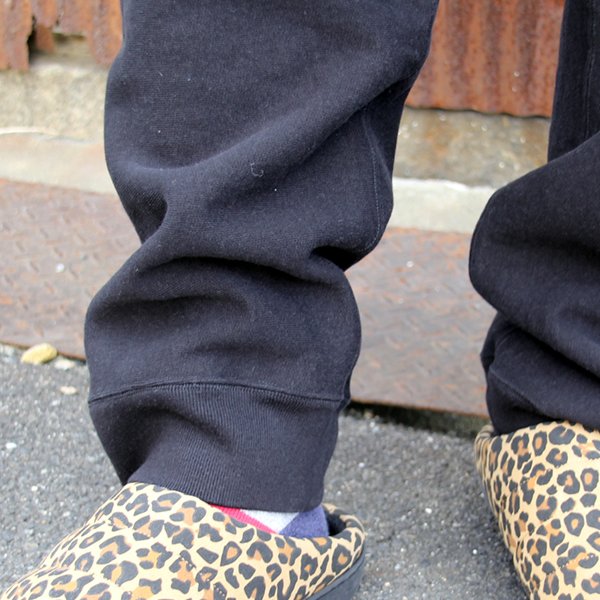 画像8: ウエストライド  WEST RIDE  REVERSE WEAVE SWEAT PANTS[BLACK]  25-03