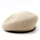 画像: ダッパーズ　 Dappers-CLASSICAL SUMMER BERET-LOT1477[BEIGE] 