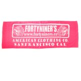 画像: フォーティナイナーズ　FORTY NINERS ORIGINAL フェイスタオル[PINK] 