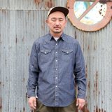 画像: ダブルワークス　DUBBLE WORKS  WESTERN SHIRTS 2026SS[NAVY] 