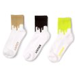 画像1: LIXTICK 　リックスティック　ソックス　 " DRIP SOCKS 3PACK" [ S.GREEN/SANDB/GRAY]  (1)