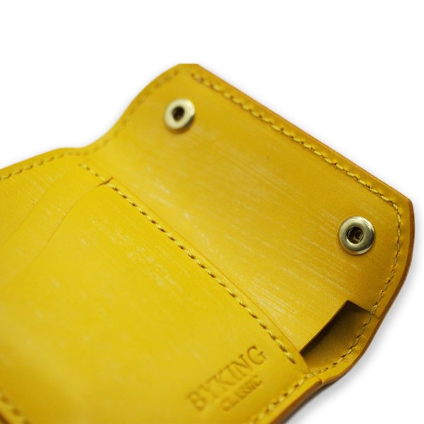 画像3: BYKINGCLASSIC　バイキングクラシック　【RUDDER(ラダー)】ブライドルレザー[YELLOW]  (3)