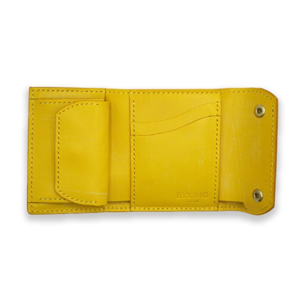 画像4: BYKINGCLASSIC　バイキングクラシック　【RUDDER(ラダー)】ブライドルレザー[YELLOW]  (4)