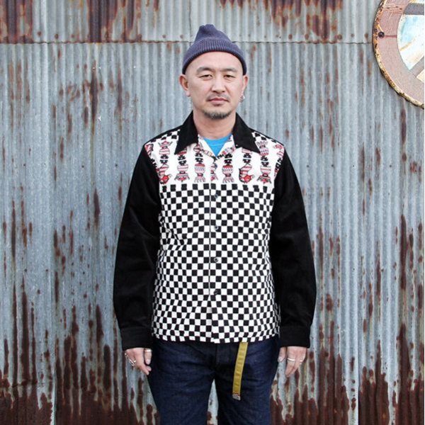 画像1: ジェラード　JELADO WESTCOAST  SHIRT CORDUROY [BLACK] 【SG01102】 (1)