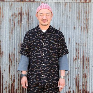 画像: ウエストライド　 WESTRIDE  "TX SOUVENIR SHORT SHIRTS" [BLACK]