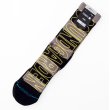 画像1: STANCE スタンス 　ソックス　"SOUND GARDEN" [BLACK]  (1)