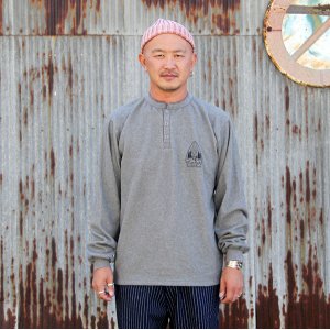 画像: ウエストライド　ＷＥＳＴＲＩＤＥ　 " BOMBER THERMAL HENLEY " [Ｃ．ＧＲＡＹ] 