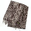 画像1: DAPPER’S　ダッパーズ　Cashmink Scarf by V.FRAAS LOT1738[TAUPE 【Leopard】]LOT1738 (1)