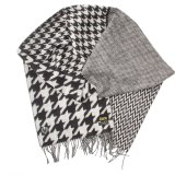 画像: DAPPER’S　ダッパーズ　Cashmink Scarf by V.FRAAS ￥BLACK 【Herringbone/Houndstooth￥]LOT1738