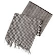 画像4: DAPPER’S　ダッパーズ　Cashmink Scarf by V.FRAAS ￥BLACK 【Herringbone/Houndstooth￥]LOT1738 (4)