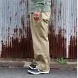 画像2: ウエアハウス  WAREHOUSE  Lot 1216　M41 TYPE U.S. ARMY CHINO  PANTS[KAHKI]  ●モデル：177cm 80kg サイズw36 (2)