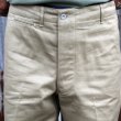 画像4: ウエアハウス  WAREHOUSE  Lot 1216　M41 TYPE U.S. ARMY CHINO  PANTS[KAHKI]  ●モデル：177cm 80kg サイズw36 (4)