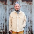 画像1: ジャクソンマティス　JACKSON MATISSE　"RECYCLED POLYESTER FLEECE Trucker JKT "[BEIGE]  (1)