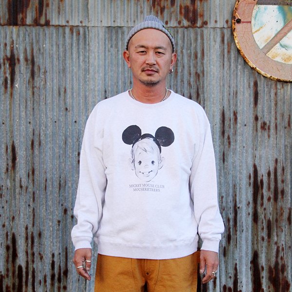 画像1: JACSON MATISSE　 ”MICKEY MOUSE CLUB　BOYS SWEAT” [ASH] (1)