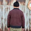 画像6: DAPPERS ダッパーズ　" Classical A-1 Style Two Tone Jacket " [Burgundy/Black ]  LOT1587 (6)