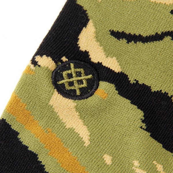 画像2: STANCE スタンス 　ソックス　"FADE AWAY CREW" [CAMO]  (2)