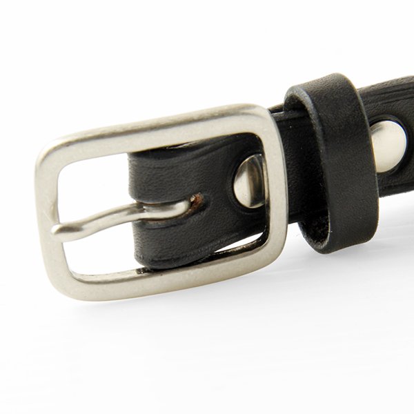 画像2: バイキング スタッズベルト BYKING STUDS BELT [BLACK ×SILVER]TYPE H (2)