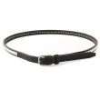 画像1: バイキング スタッズベルト BYKING STUDS BELT [BLACK ×SILVER]TYPE H (1)