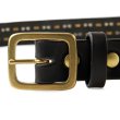 画像4: バイキング スタッズベルト BYKING STUDS BELT [BLACK]TYPE C (4)