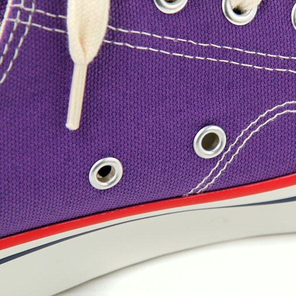 画像2: DAPPERS ダッパーズ　"CANVAS SNEAKERS" [PURPLE] LOT1650 (2)