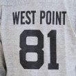 画像2: ウエアハウス Lot 4063 7分袖フットボールT" WESTPOINT" [H.GRAY]  (2)