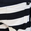 画像5: WESTRIDE  ウエストライド　HEAVY BORDER PANTS[BLK/CRM]   (5)