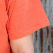 画像4: ダブルワークス 半袖Tee DUBBLE WORKS  S/STee "PAYNESVILLE"［PD ORANGE］ (4)